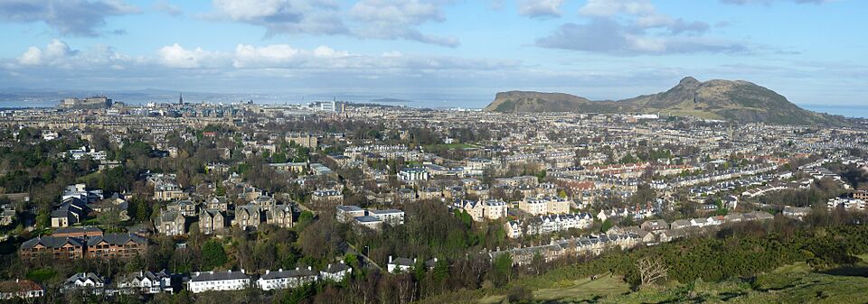 View of Edinburgh from Blackford Hill 2