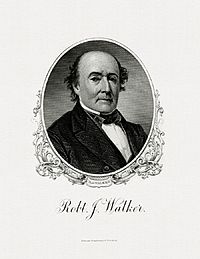 WALKER, Robert J-Treasury (BEP engraved portrait)