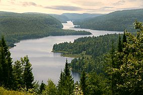 Wapizagonke Lake in the Mauricie National Park, Quebec, Canada.jpg