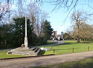 War Memorial & Parish Church - geograph.org.uk - 3362494.jpg