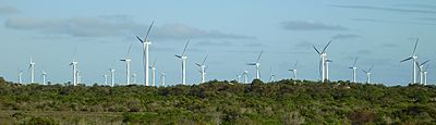 Wattle point windfarm south australia