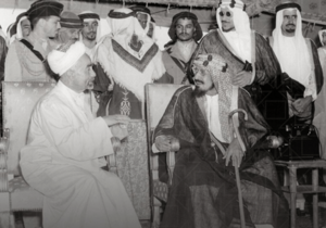 عبد العزيز مع عبد الله بن الحسين