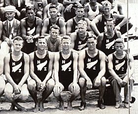 1932 NZ Summer Olympics rowing team