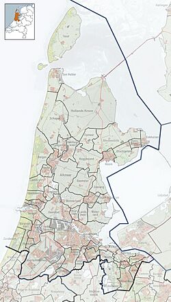 Muiden is located in North Holland