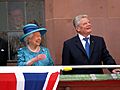 25.Jun.2015 Queen Elizabeth II. and Prince Philip's visit to Frankfurt (18964921388)