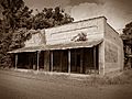 Abandoned Storefronts in Hushpuckena, Mississippi