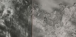 Aerial view of Bahir Dar in 1938