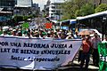 Agricultores, manifestación San José Costa Rica, enero 2011