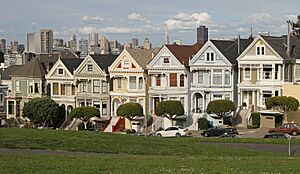Alamo Sq Painted Ladies 3, SF, CA, jjron 26.03.2012 cropped