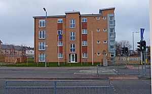 Apartments Leverndale Road (geograph 2848297)