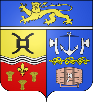Blason ville fr Paillet (Gironde)