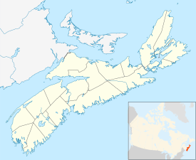 Weymouth is located in Nova Scotia