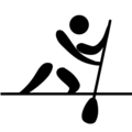 Canoeing pictogram
