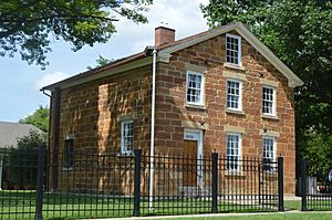 The historic Carthage Jail, July 2015