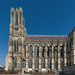 Cathédrale Notre-Dame de Reims, South Facade 20140306 1