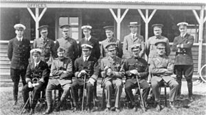 Central Flying School staff in January 1913