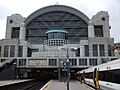 Charing Cross stn building from platforms