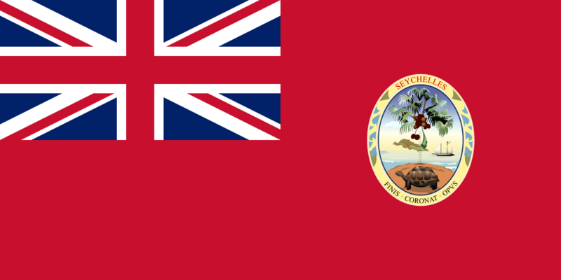 Civil Ensign of Seychelles (1961–1976)