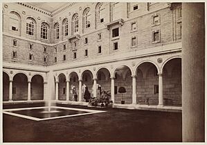 Courtyard at the Boston Public Library