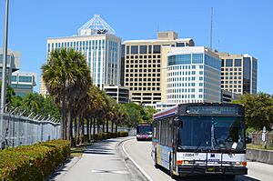 Dadeland "edge city" from busway