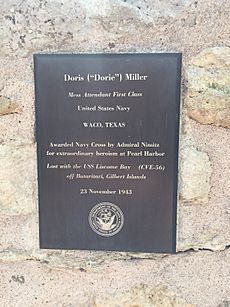 Dorie Miller commemorative plaque