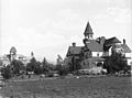 Exterior view of Pomona College, Claremont, 1907 (CHS-3857)