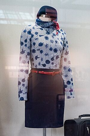 Female flight attendant uniform of China Eastern Airlines at CAMC (20240518150837)