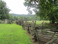 Fences at Mountain Farm Museum, GSMNP IMG 4916