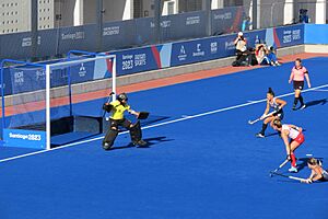 Field hockey at the 2023 Pan American Games - Argentina vs Canada - 21