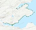 Fife coastal path map