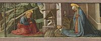 Fra Filippo Lippi and Workshop, The Nativity, probably c. 1445, NGA 422