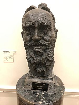 George Bernard Shaw - bust by Jacob Epstein
