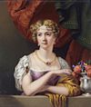 Georgiana Charlotte Quin (1794-1823) by Henry Pierce Bone