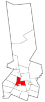 Location of Herkimer within Herkimer County
