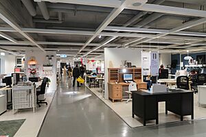 IKEA furniture display in HK Homesquare 2018