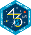 ISS Expedition 43 Patch