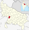 India Uttar Pradesh districts 2012 Auraiya