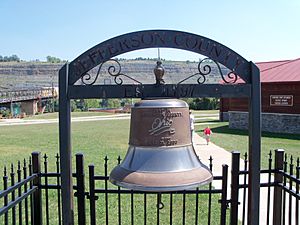 Jefferson County Bicentennial Bell Front