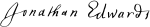 Jonathan Edwards signature.svg