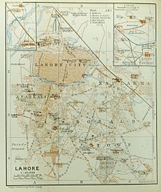 Lahore (Baedeker, 1914)