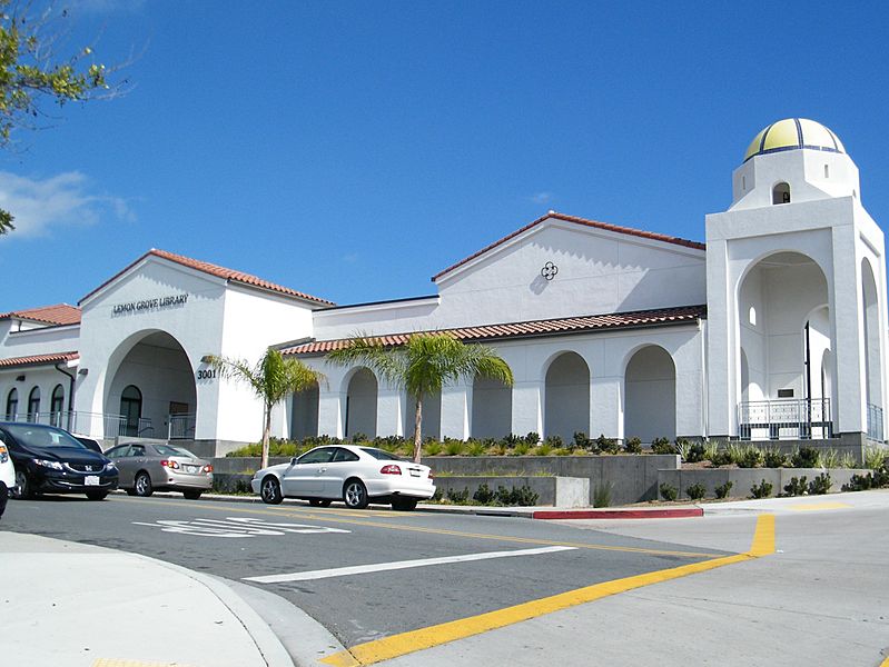 Lemon Grove, CA Library (cropped)