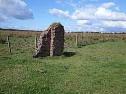 Lissens Goods signal box ruins