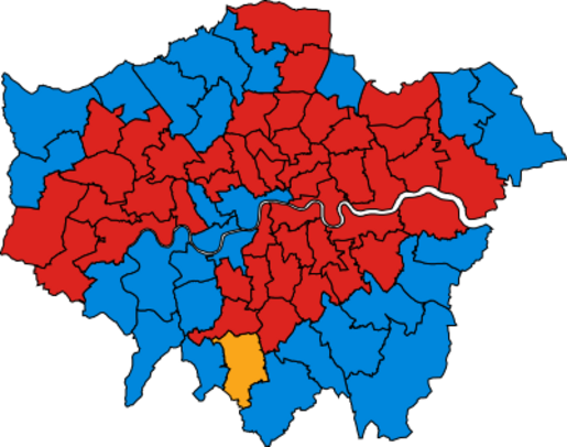 LondonParliamentaryConstituency2015Results