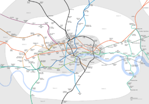 London Underground Zone 2
