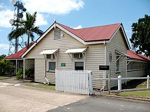 Maryborough Railway Station Complex, Traffic manager and engineer's office, from SW (2007)
