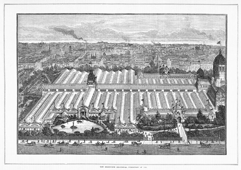 Melbourne Exhibition Building Annexes 1888