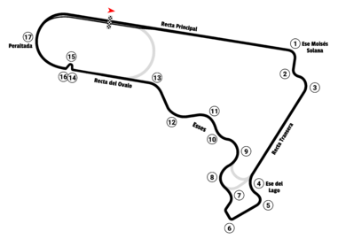 Mexico City Champ Car Layout 2006