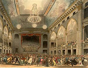 Microcosm of London Plate 060 - Pantheon Masquerade edited