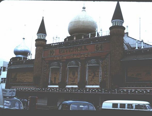 Mitchell Corn Palace Front 1964