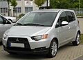 Mitsubishi Colt (Z30) Facelift front 20100731